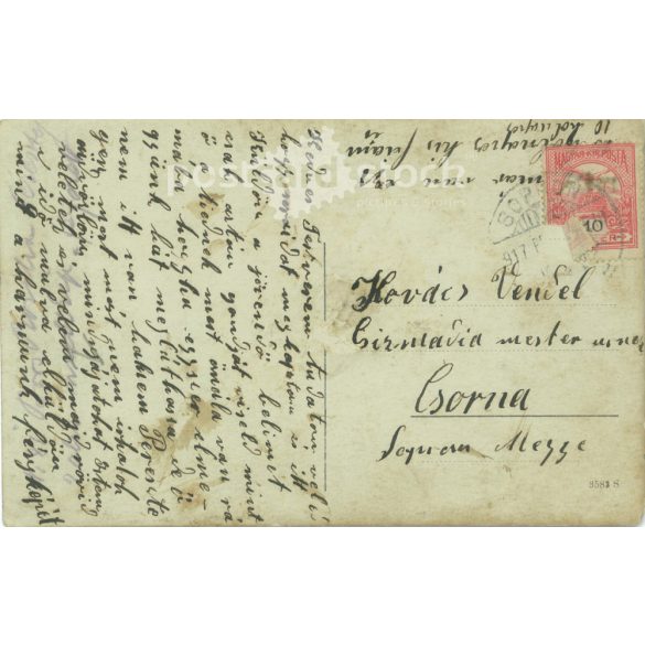 1917 - Pretty lady with flowers and Bible, studio recording. The creator of the image is unknown. Original paper image. Old photo. Black and white photo sheet, postcard. (2792563)