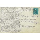 1935 - Romantic postcard. Original paper image. Old photo. Colored photo sheet, old postcard. (2792586)