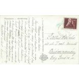 1918 - Pétervásara, District Court. The picture was taken by the photographer Györgyné Garami. Original paper image. Old photo. Black and white photo sheet, old postcard. (2792599)