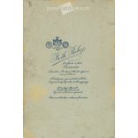 Early 1910s. Full-length studio shot of a young, wealthy man. Produced by Béla Róth’s photography studio in Szarvas. Old photo, original cabinet photo / hardback photo. (2792606)