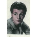 Tommy Sands is an American pop singer and actor. Original paper image. Old photo. Colored photo sheet, old postcard. (2792614)