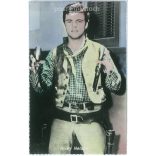 Ricky Nelson is an American singer. Original paper image. Old photo. Colored photo sheet, old postcard. (2792630)