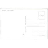 Mamie Van Doren is an American actress, singer and sex symbol. Colored photo sheet reproduction, offset print. Old postcard. (2792631)