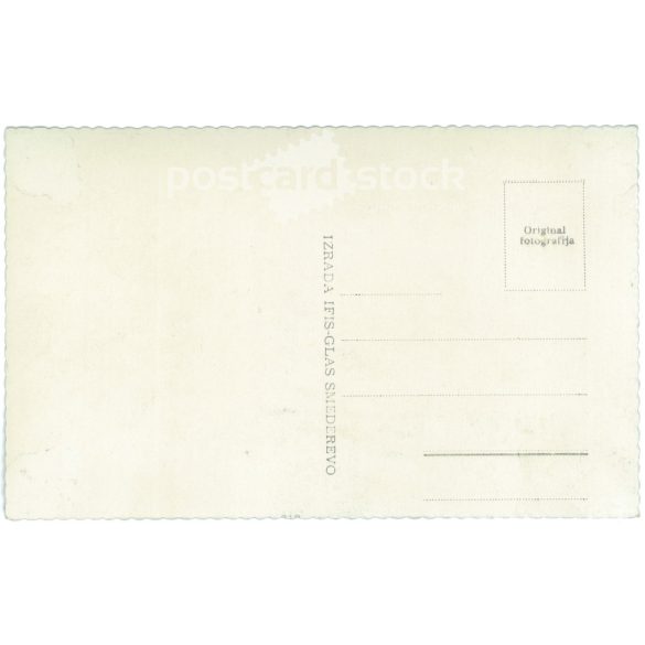 Manuela is a German singer. Original paper image. Old photo. Colored photo sheet, old postcard. (2792637)