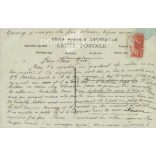 1907 - Romantic postcard. Original paper image. Old photo. Colored photo sheet, old postcard. (2792649)