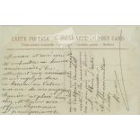 190 - Romantic postcard. Original paper image. Old photo. Colored photo sheet, old postcard. (2792650)