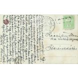 1914 - Unique graphic, reproduction, old postcard, print. (2792653)