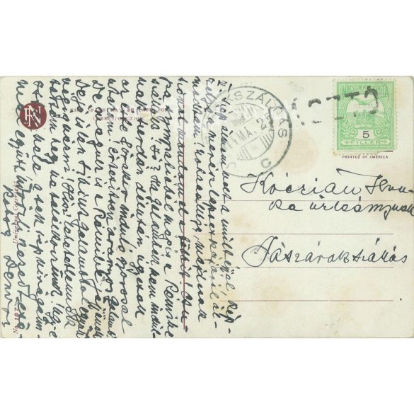 1914 - Unique graphic, reproduction, old postcard, print. (2792653)