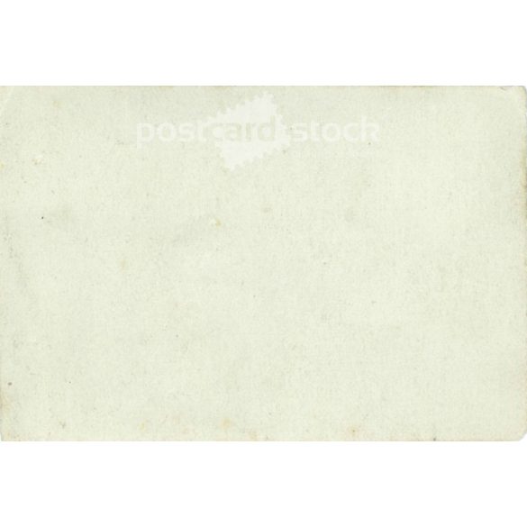 1920s. Hungary. Soldiers in the company of ladies. The creator of the picture and the identity of the people on it are unknown. Black and white original paper image, old photo. (2792665)