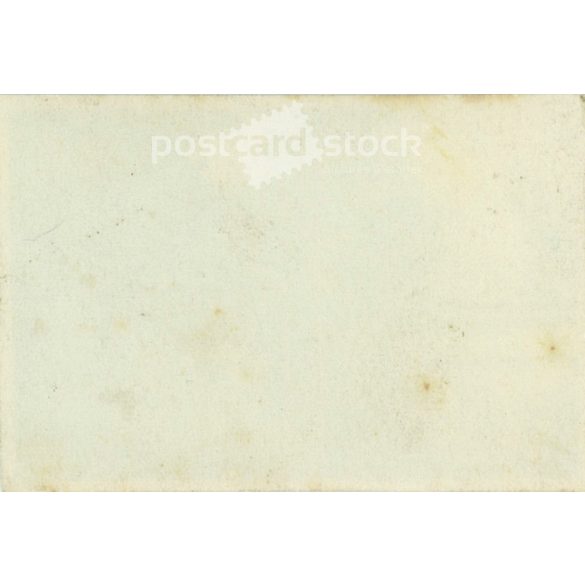 1920s. Hungary. Soldiers in the company of ladies. The creator of the picture and the identity of the people on it are unknown. Black and white original paper image, old photo. (2792666)