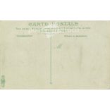 The beach of Les Sables-d’Olonne in western France. Photo on paper, reproduction of a colored photo, old postcard, print. (2792668)