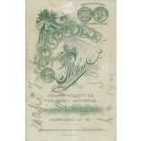 The work of Illés Plohn’s photography studio. Hódmezővásárhely. Late 1800s. Studio photo of a young farmer. Old photo, business card, CDV photo. (2792670)