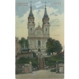 1924. Pöstlingberg Pilgrimage Church. Linz. Photo on paper, reproduction of a colored photo, old postcard, print. (2792690)