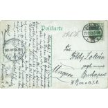 1905 - Berlin. Original paper image. Old photo. Colored photo sheet, old postcard. (2792701)