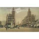 1911 - Clotild Palaces. Budapest. Original paper image. Old photo. Black and white photo sheet, old postcard. (2792716)