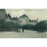 1910 - Lukács bath. Budapest. Original paper image. Old photo. Colored photo sheet, old postcard. (2792720)