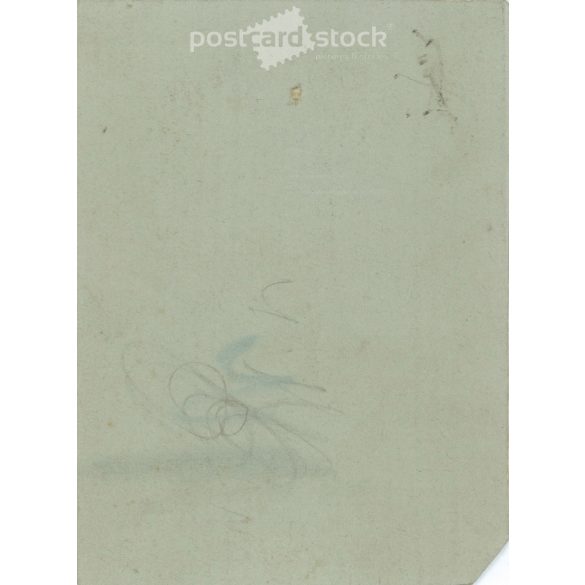 Circa 1910. Studio photo of an elegant young woman. Signaled. The person in the picture is unknown. The creator of the image is unknown. Old photo, original cabinet photo / hardback photo. (2792722)