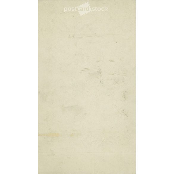 Early 1900s. Studio photo of an elegant woman, full-figured. The person in the picture is unknown. The work of the photography studio of József Pechán. Budapest. Old photo, original cabinet photo / hardback photo. (2792727)