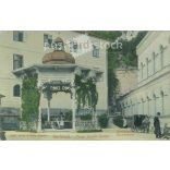 1909 - Karlsbad. Czech Republic. Original paper image. Old photo. Colored photo sheet, old postcard. (2792743)