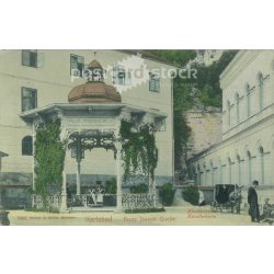   1909 - Karlsbad. Czech Republic. Original paper image. Old photo. Colored photo sheet, old postcard. (2792743)