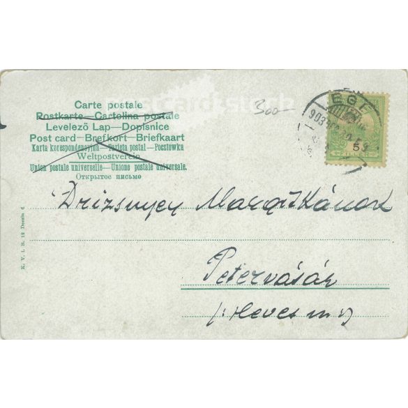 1903 - Reapers. Mouse. Original paper image. Old photo. Colored photo sheet, old postcard. (2792746)