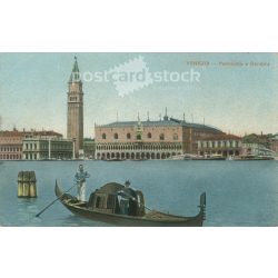   1910 - Venice. Original paper image. Old photo. Colored photo sheet, old postcard, print. (2792748)