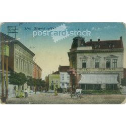   1918 – Deva’s skyline. Original paper image. Old photo. Colored photo sheet, old postcard. (2792751)
