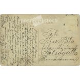 1918 - Deva’s skyline. Original paper image. Old photo. Colored photo sheet, old postcard. (2792751)