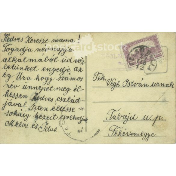 1925 - Photo of „electrical department” workers. Original paper image. The creator of the image is unknown. Old photo. Black and white photo sheet, old postcard. (27925771)