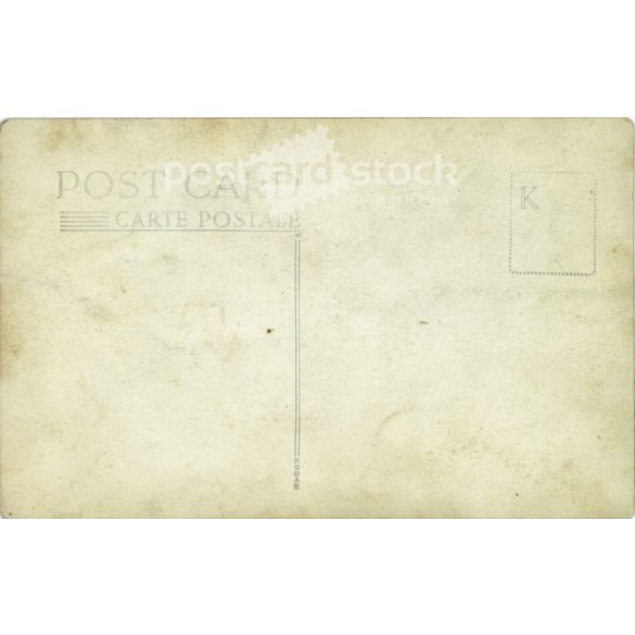 Around 1930. Group photo of men. The identity of the people in the picture and the creator of the picture are unknown. Original paper image. Old photo. Black and white photo sheet, old postcard. (27925786)