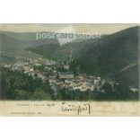 1914 - Trenčín-Teplice. Original paper image. Colored photo, old postcard. (2792799)