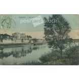 1905 - Amboise, historic city in France. Original paper image. Colored photo, old postcard. (2792803)