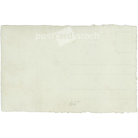 Man with a dulcimer. The person in the picture and the photographer are unknown. Original old photo. Black and white photo sheet, old postcard. (2792806)