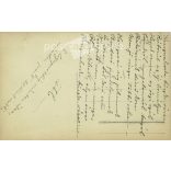 Occasional performance. The people in the picture and the photographer are unknown. Original old photo. Black and white photo, old postcard. (2792808)