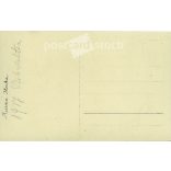 1917 - Studio photo of Ilonka Burza. The author of the photo is unknown. Original old photo. Black and white photo, old postcard. (2792809)