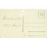 May 1925. Máriaremete. Outdoor group photo of people. The people in the photo and the photographer are unknown. Original old photo. Black and white photo sheet, old postcard. (2792817)