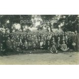 May 1925. Máriaremete. Outdoor group photo of people. The people in the photo and the photographer are unknown. Original old photo. Black and white photo sheet, old postcard. (2792818)