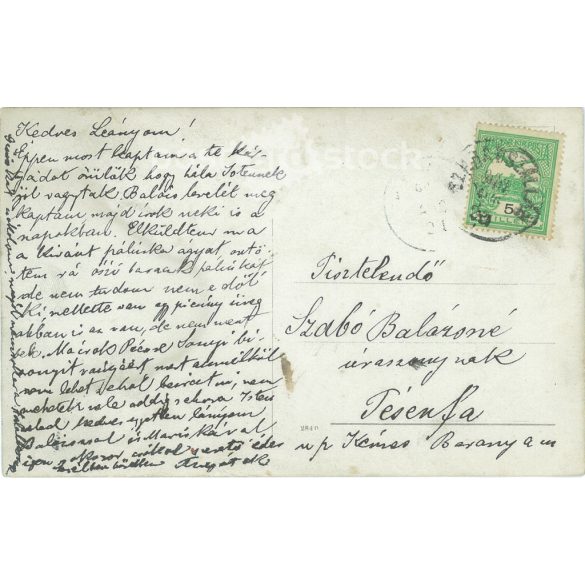 1929 - Szabadszállás. Original old photo. Black and white photo sheet, old postcard. (2792827)