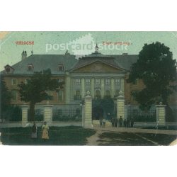   cca 1910. Archbishop’s residence, Kalocsa. Original paper image. Colored photo, old postcard. (2792831)