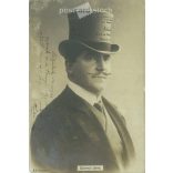 1950s. Germany. Bathers. Published by Gutsch Verlag, Berlin. Cut out postcard. Black and white reprint from an old photo. (2792446)