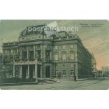 ca 1915. City Theatre, Bratislava. Original paper image. Colored photo, old postcard. (2792836)