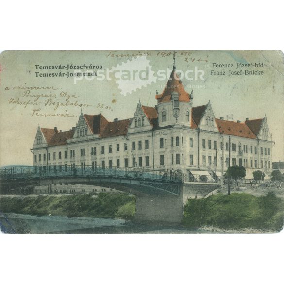 1906 – Timisoara, Józsefváros. Coloured photo, postcard. (2792838)