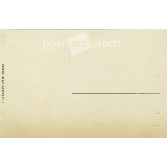 Nagykőrös, city hostel. Original photo on paper, black and white photo sheet, postcard. (2792842)