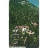 1917 - Lillafüred, Miskolc. Original paper image. Colored photo, old postcard. (2792845)