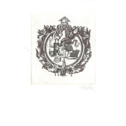   Zoltán Vén (1941-): Small Gallery. Signed, original etching. Painting/graphic. (2792855)