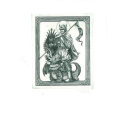   Zoltán Vén (1941-): Small Gallery. Signed, original etching. Painting/graphic. (2792862)