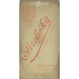 The photo shows an unknown, distinguished nobleman, in a Hungarian costume. The photo was taken in Strelisky's photographic studio in Budapest. Old photo / Cabinet photo / hardback photo. (2792939)