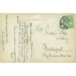 1910 - Debrecen, city palaces. Coloured photographic sheet, postcard. (2792946)