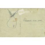 Family group photo outdoors. The people in the picture and the artist are unknown. Original on paper, black and white photographic paper, postcard. (2792966)