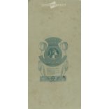 Studio photo of an unknown young girl. The photo was taken in the Ferentzy and Kováts photo studio in Székely-Udvarhely. Old photo / Cabinet photo / hardback photo. (2792985)